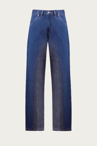 PANEL DENIM JEANS