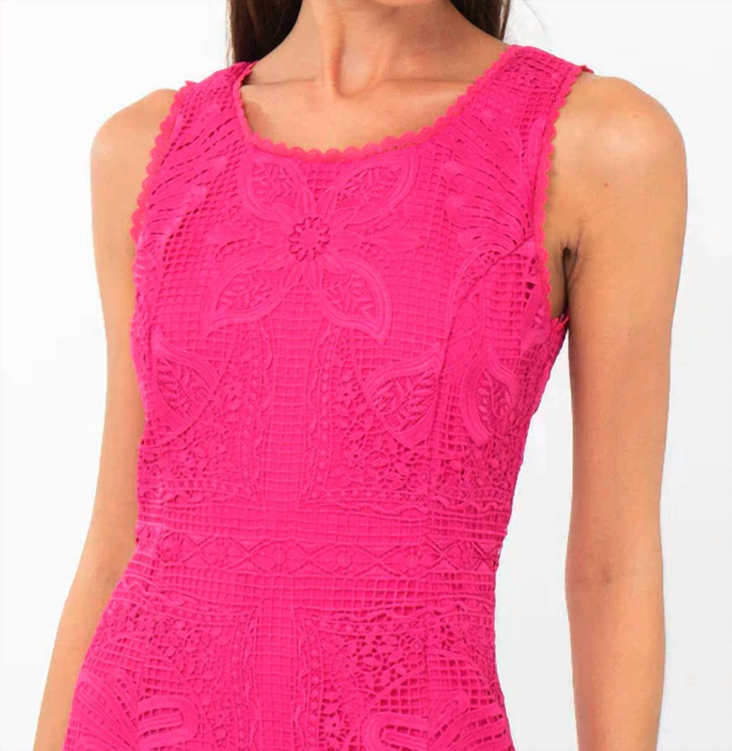Adelyn Rae - Maritza Lace Mini Dress