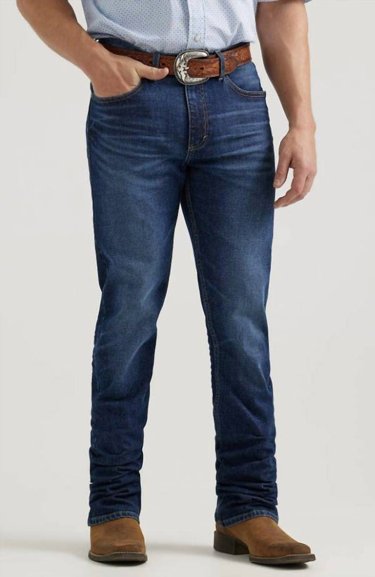 Wrangler - Men's Ellison Vintage Slim Boot Cut Jean