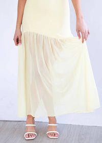 One And Only Collective - Sunlit Sheer Maxi Dress