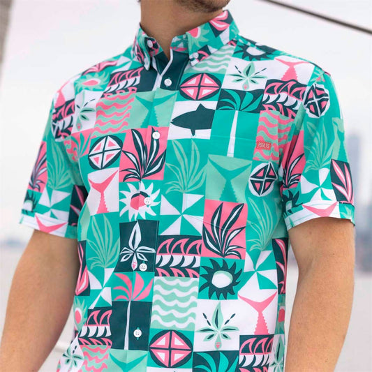 Rsvlts - Shore Things Kunuflex Short Sleeve Shirt