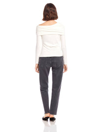 Fifteen Twenty - Asymmetric One Shoulder Top