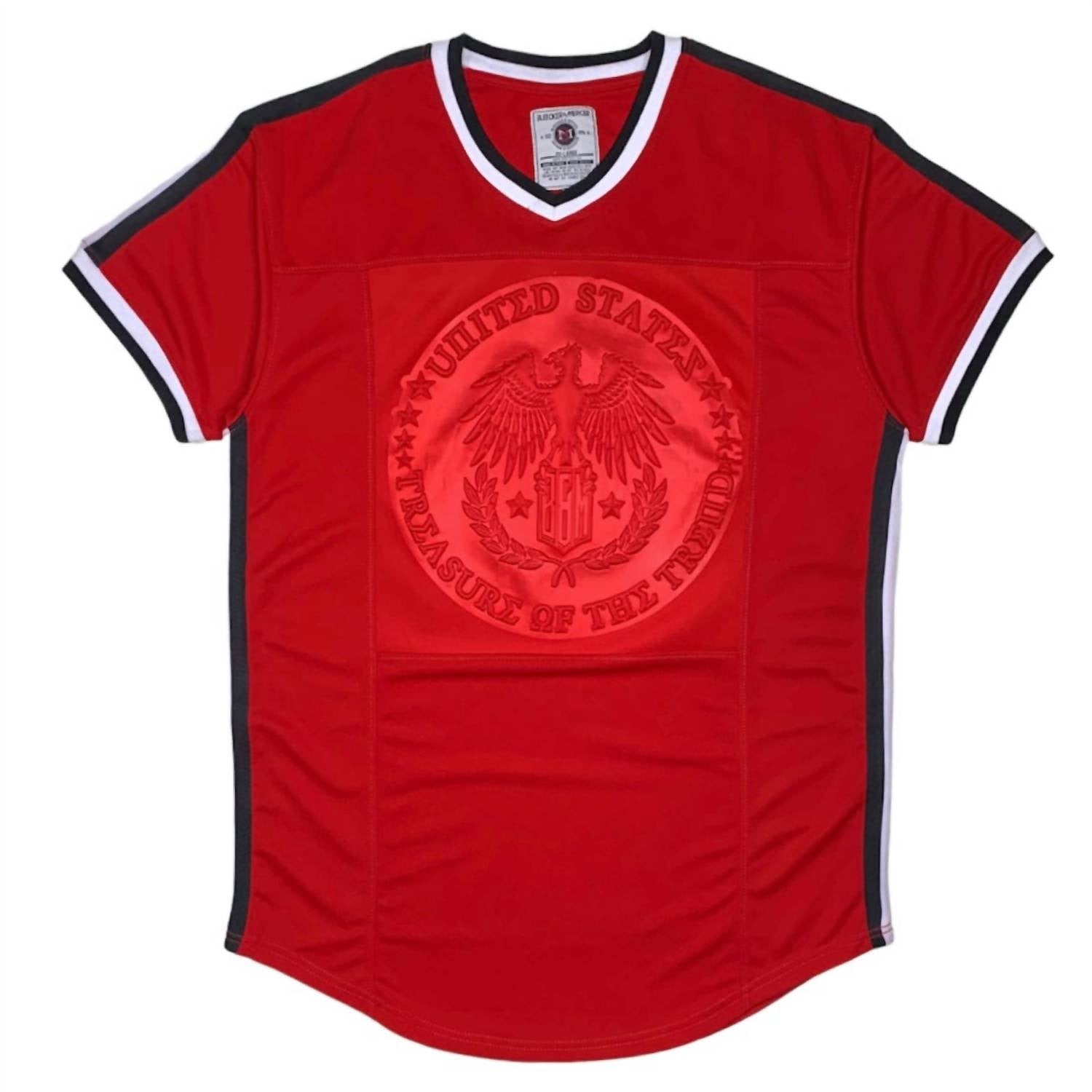 Bleeker & Mercer - Men's Embossment Varsity T-Shirt