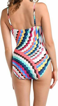 La Blanca - Rouched Body Underwear Mio One Piece Swimsuit