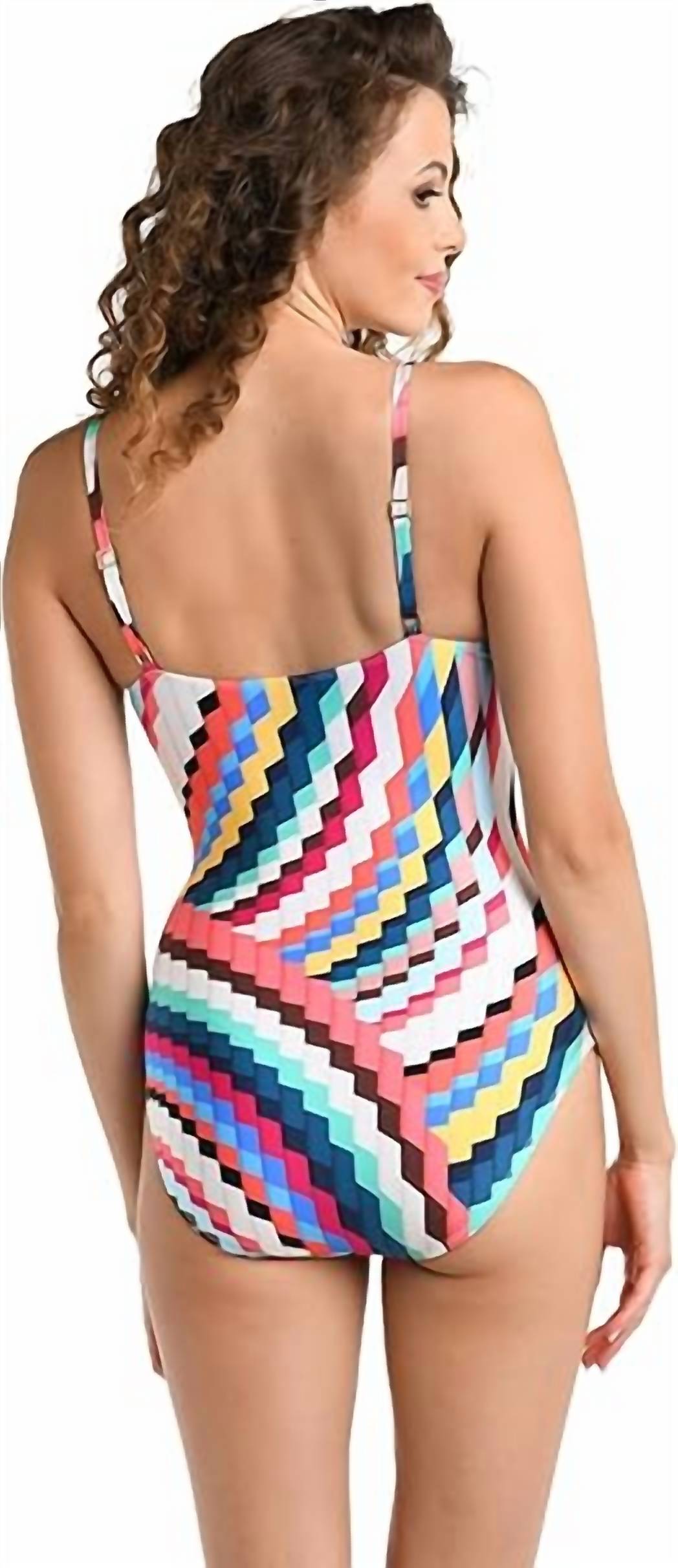 La Blanca - Rouched Body Underwear Mio One Piece Swimsuit