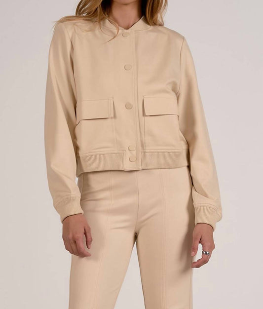 Elan - Bomber Knit Jacket