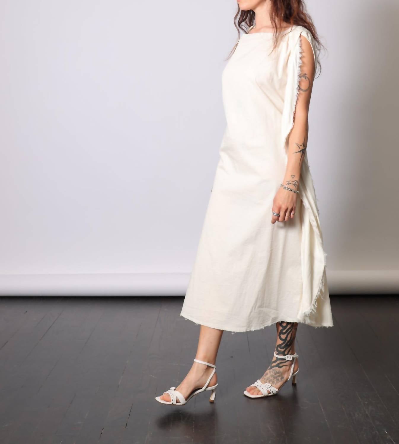 Sanctamuerte - Oversized Midi Dress