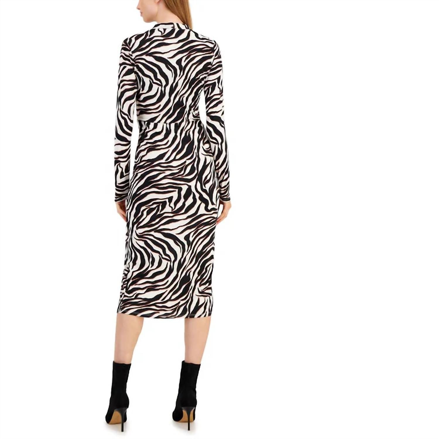 Rachel Roy - Faux Wrap Midi Dress