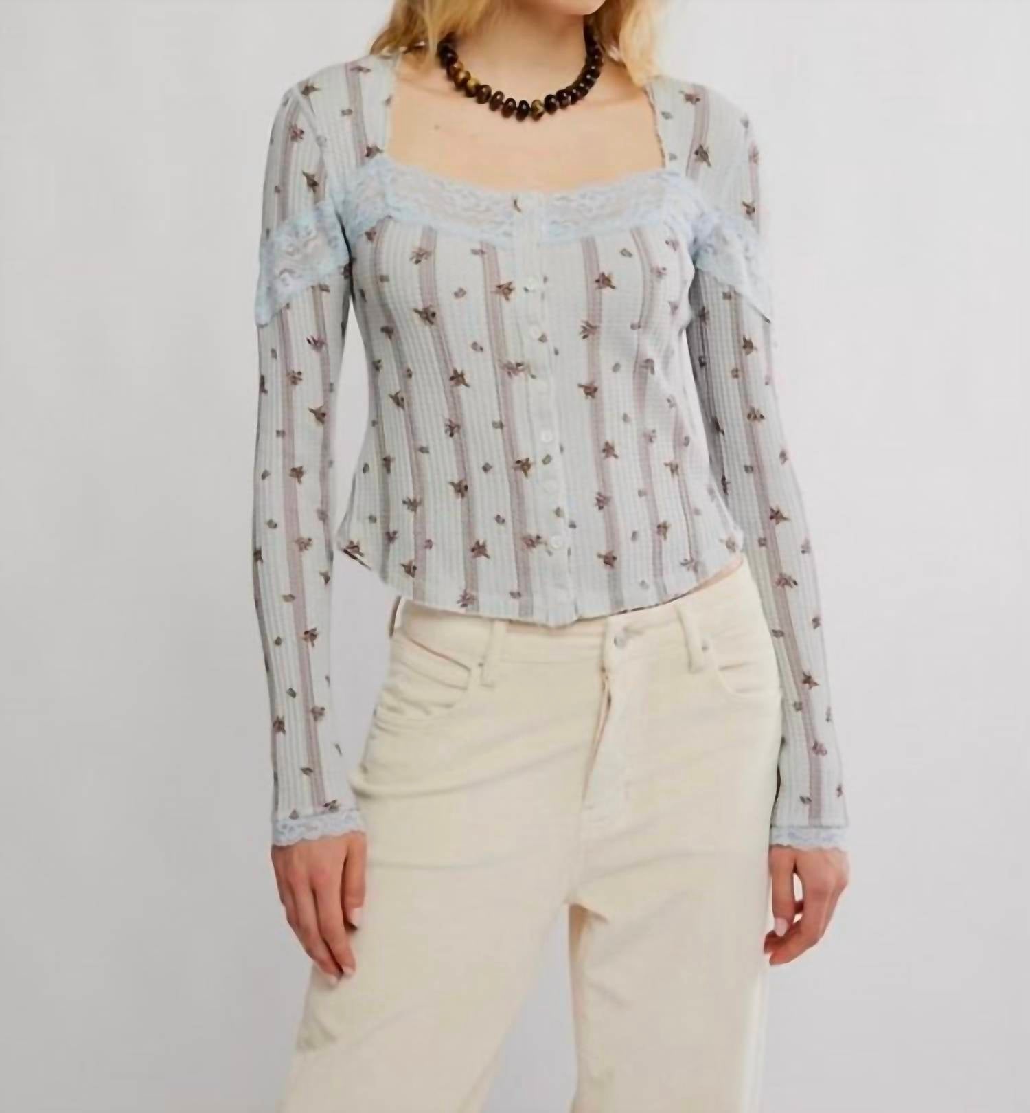 Free People - Let’s Party Cardigan Top