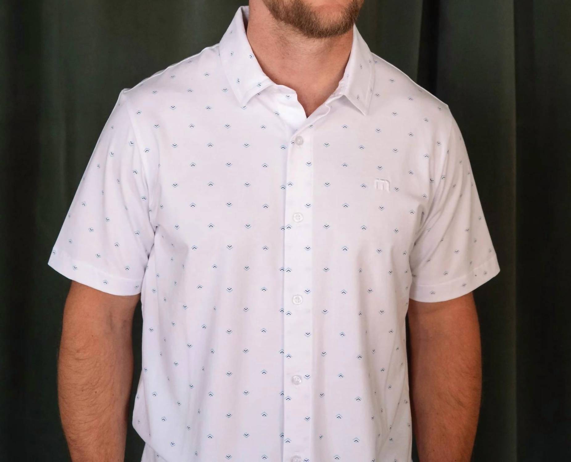 Travis Matthew - Comfort Knit Geo Button-up