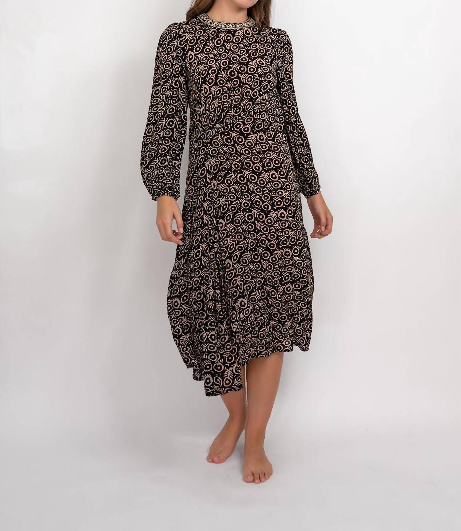 SEA Emmeline Dress in black - women's dress