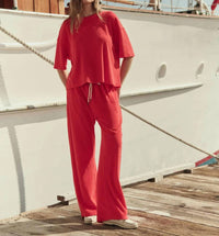 The Great. - Micro Terry Horseshoe Sweat Pant