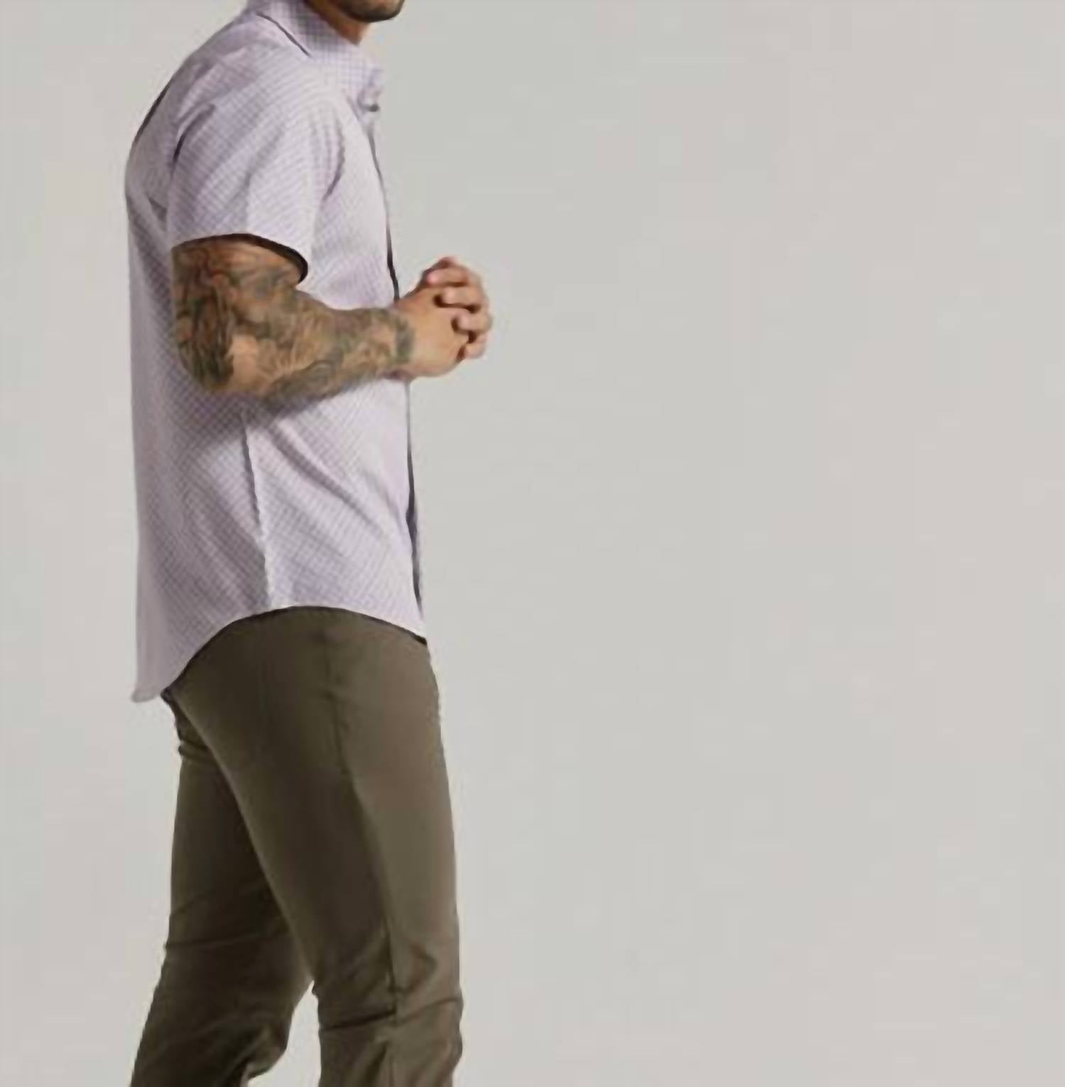 7Diamonds - Dornan Short Sleeve Shirt - clothing - men - patterned