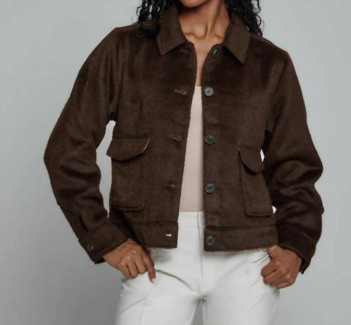 7Diamonds - Harlow Brushed Overjacket