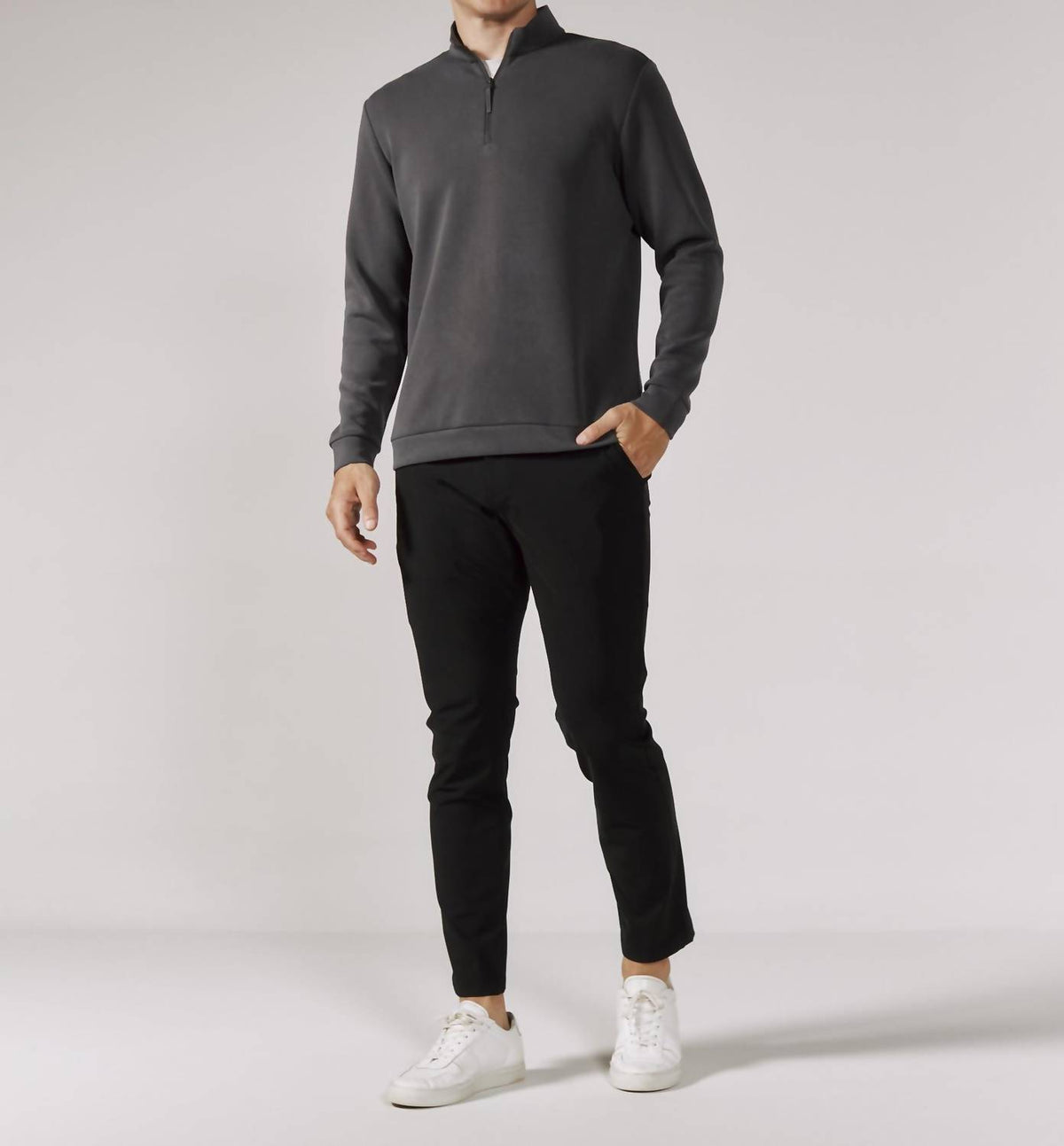 7Diamonds - Rev Quarter-zip Sweater
