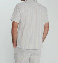 7Diamonds - The Verve Striped Camp Shirt