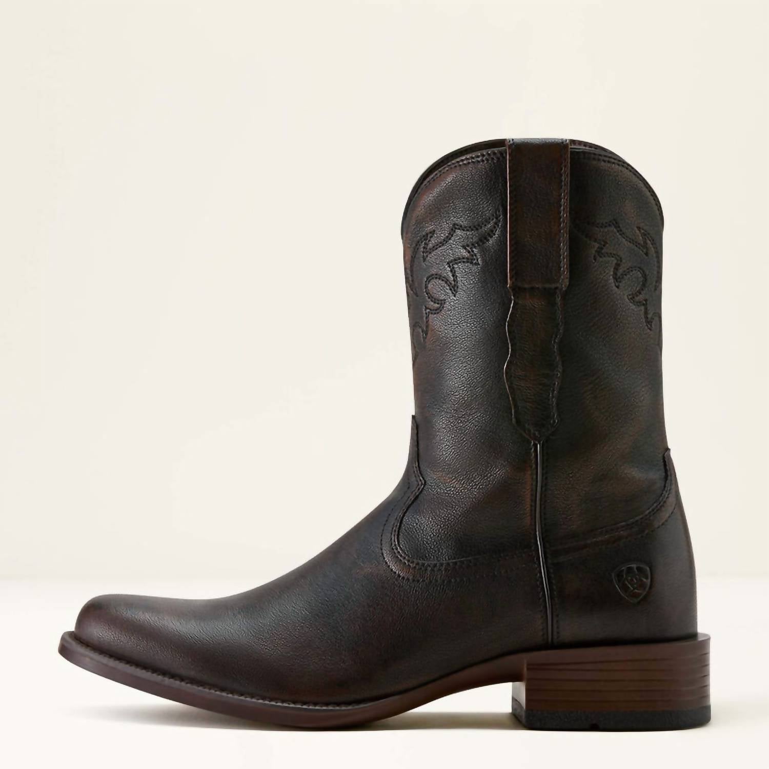 Ariat - Men's Sonoro Roper Toe Side Zip Western Boot