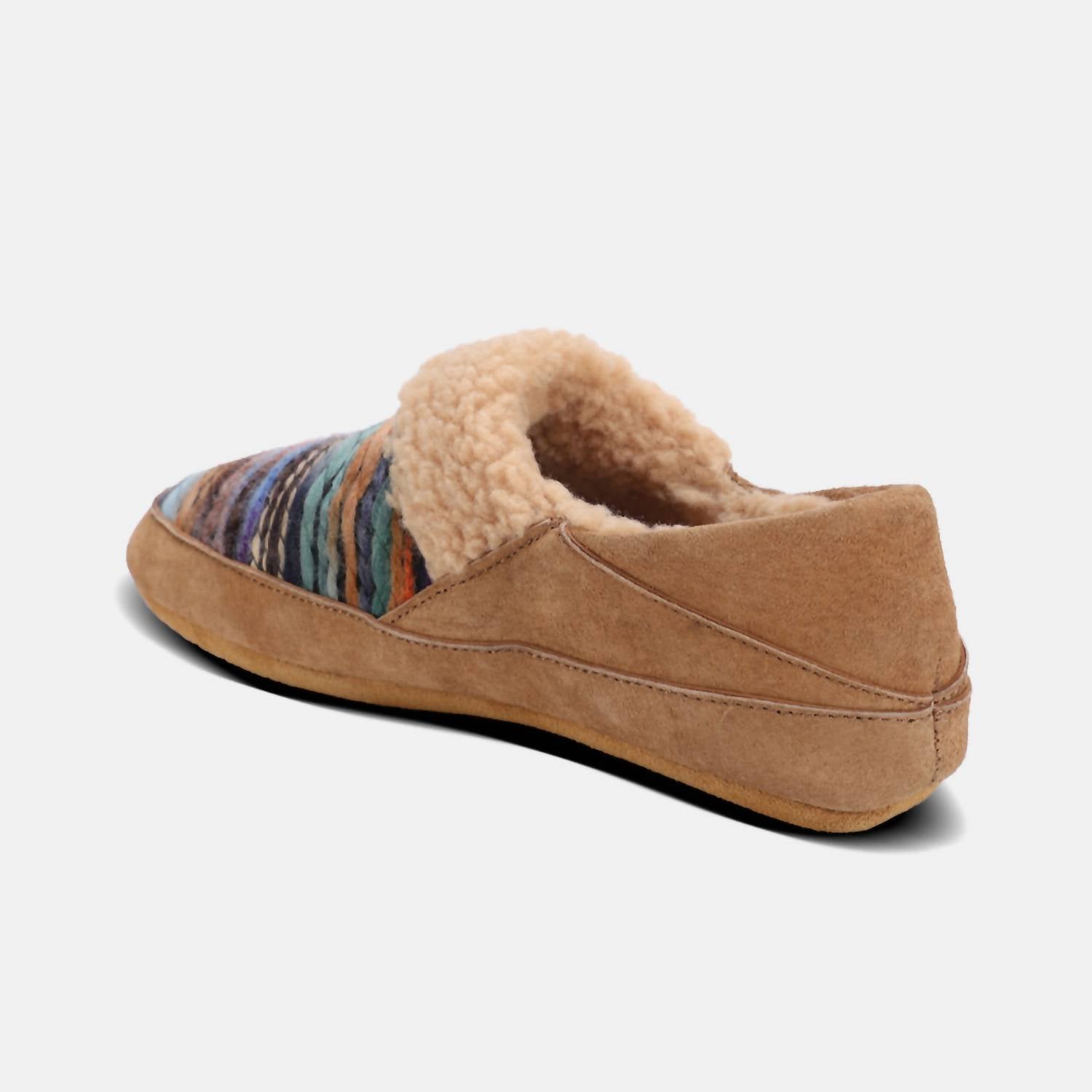 Lamo Women's Briony Suede Slipper in chestnut - women's shoe - view 4