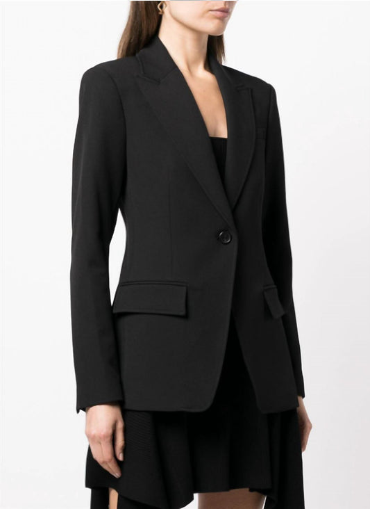 Edie Single-Breasted Jacket Blazer