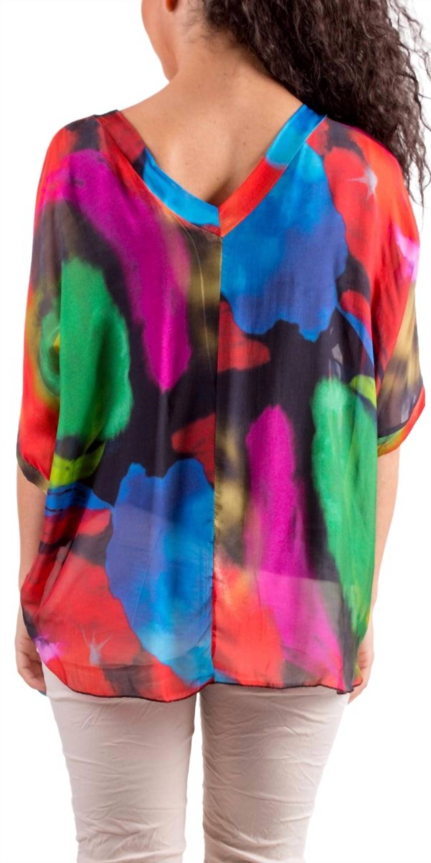 Gigi Moda - Diana Brushstroke Blouse