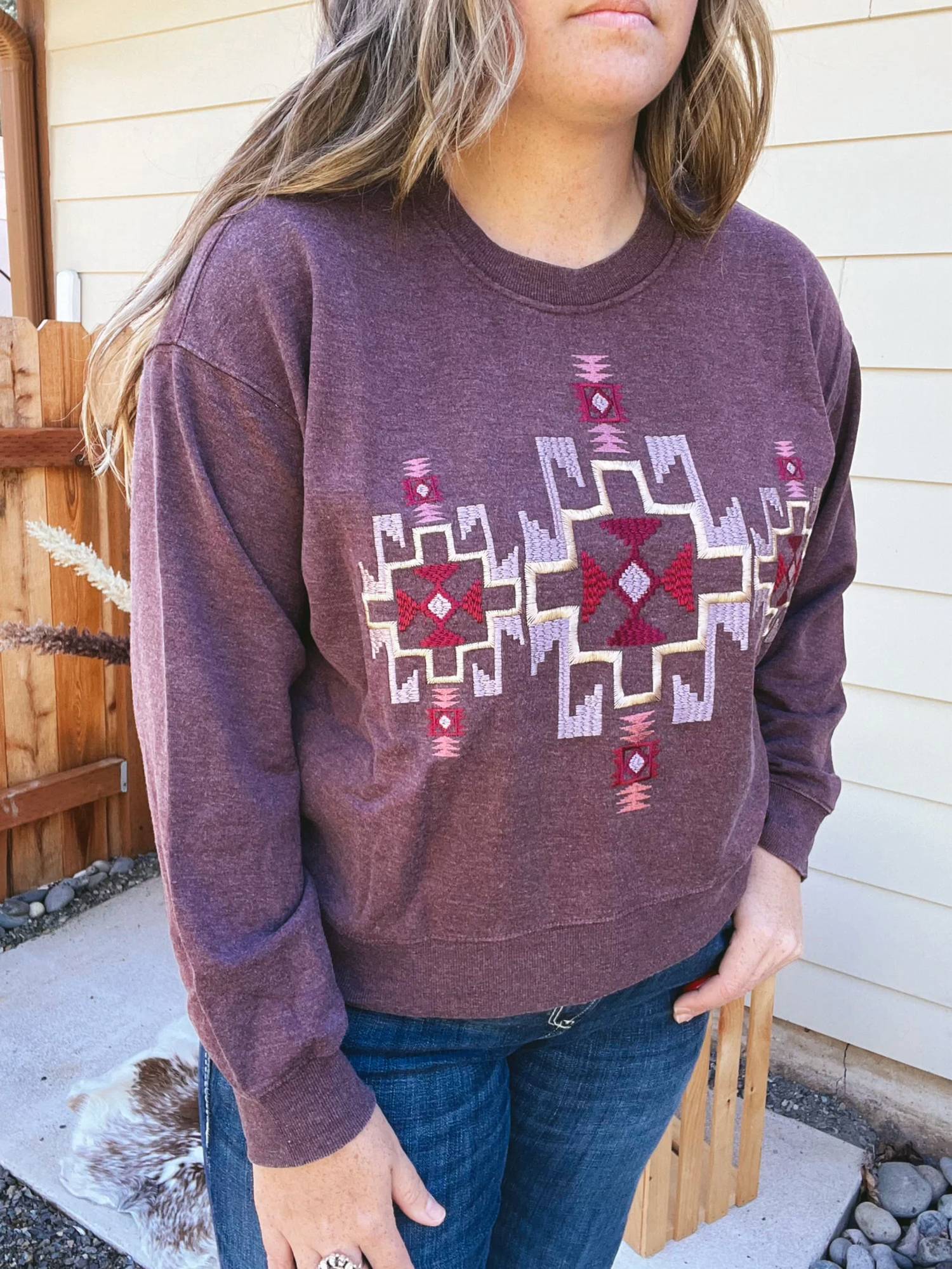 Ariat - Women's Aztec Larson Sweatshirt