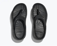 Hoka Women's Ora Recovery Flip-flop Sandal in black gray - women's sandal - alternate view