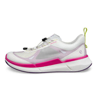 ECCO Women's Biom 2.2 Sneaker in white lavender mist beetroot - women's sneaker - detail view