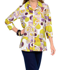 Lior - Valor Button Down Tunic With Pocket Details