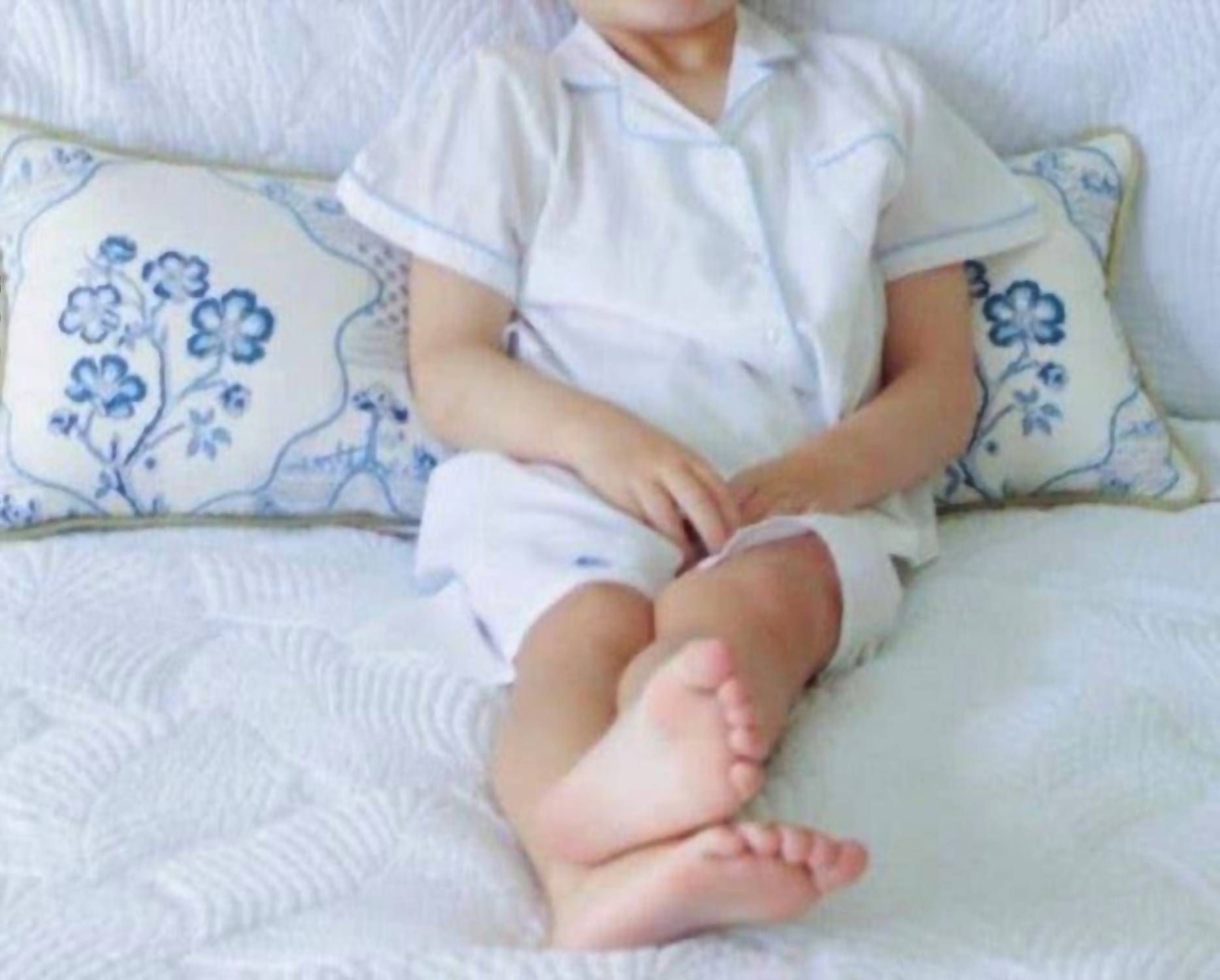Jacaranda Living - Boys Ship Shape Embroidered Shorts Set