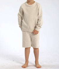 Sol Angeles - Cotton Blend Striped Shorts