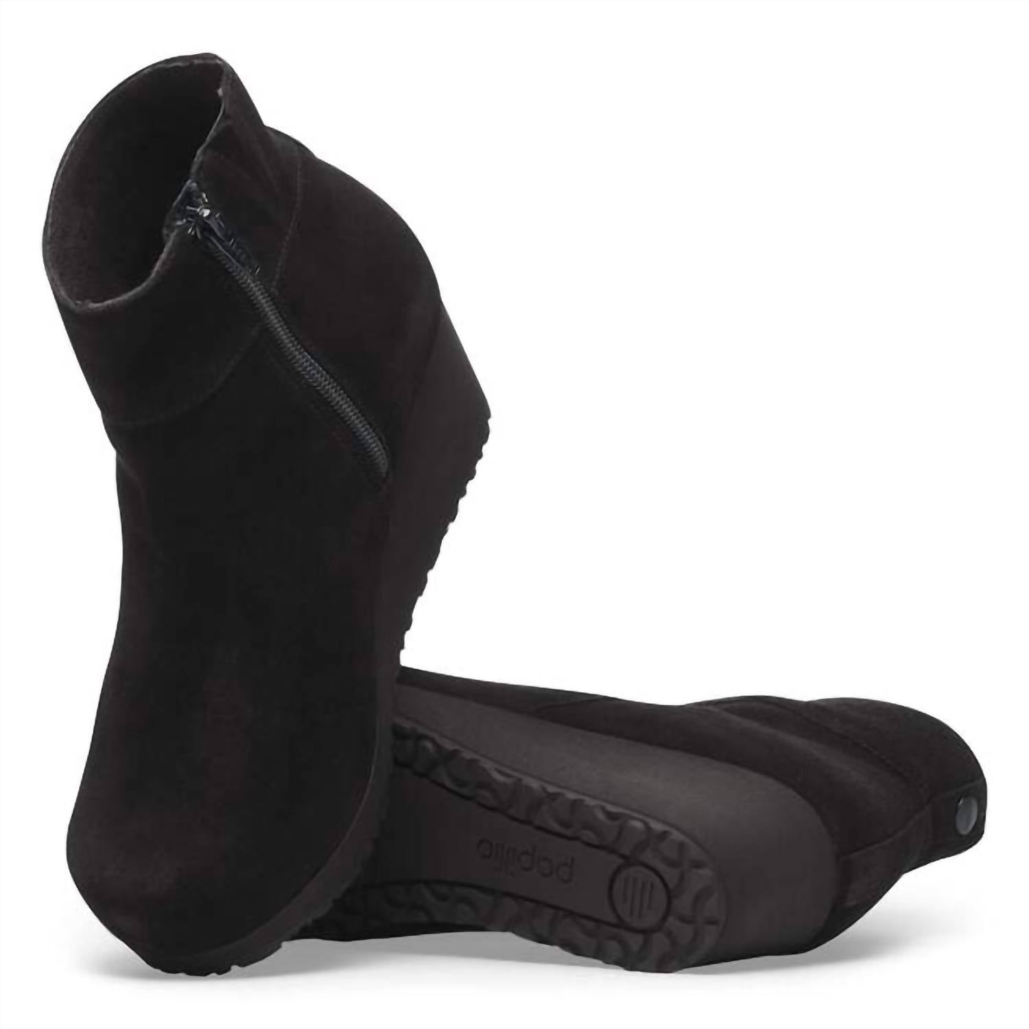 Birkenstock - Women's Ebba Side Zip Cork Wedge Boot