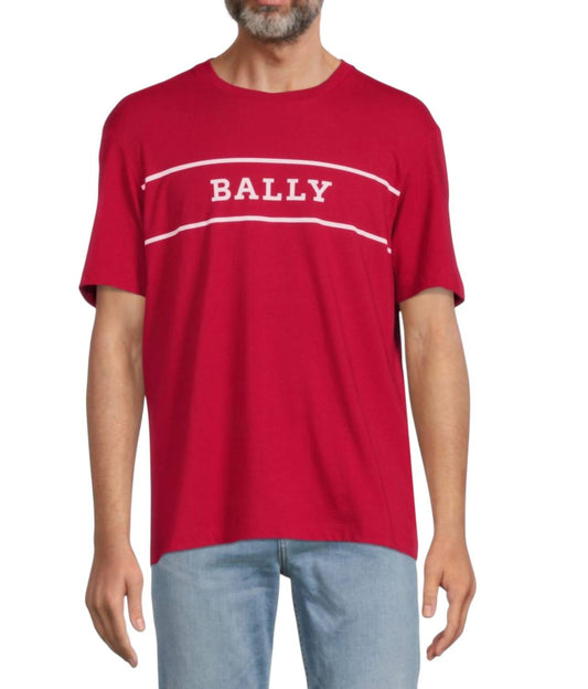 Bally - Men's Short Sleeve Printed Logo T-shirt