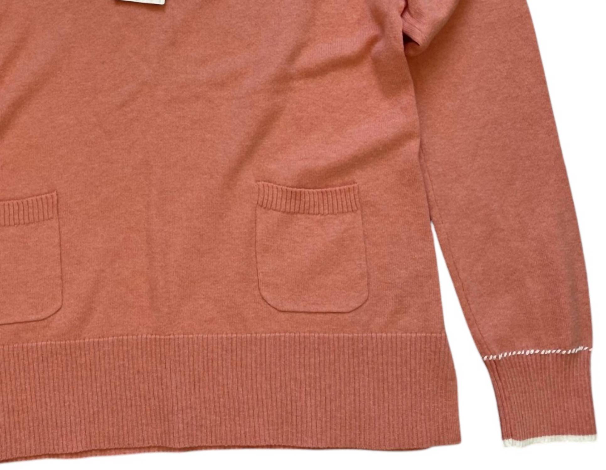 Alashan Cashmere - Women's Whip Stitch V Neck Sweater
