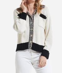 Zaket & Plover - Women's Collared Cardigan
