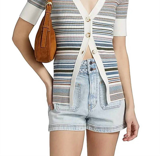 Veronica Beard - Fawne V-neck Cardigan