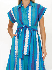 Oliphant - Belted Shirt Dress