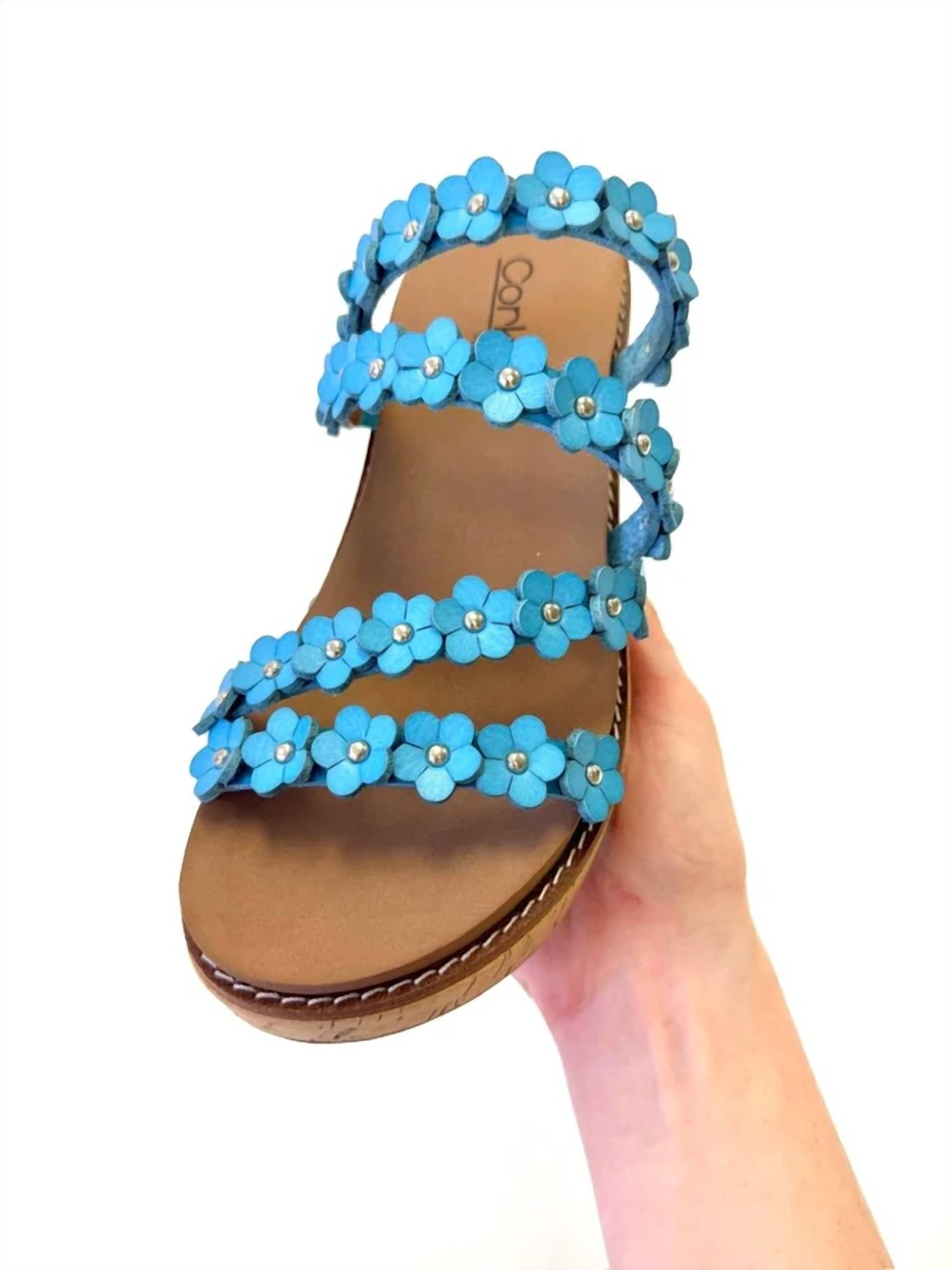 Corkys Footwear - Women's Let’s Be Friends Wedge Sandals