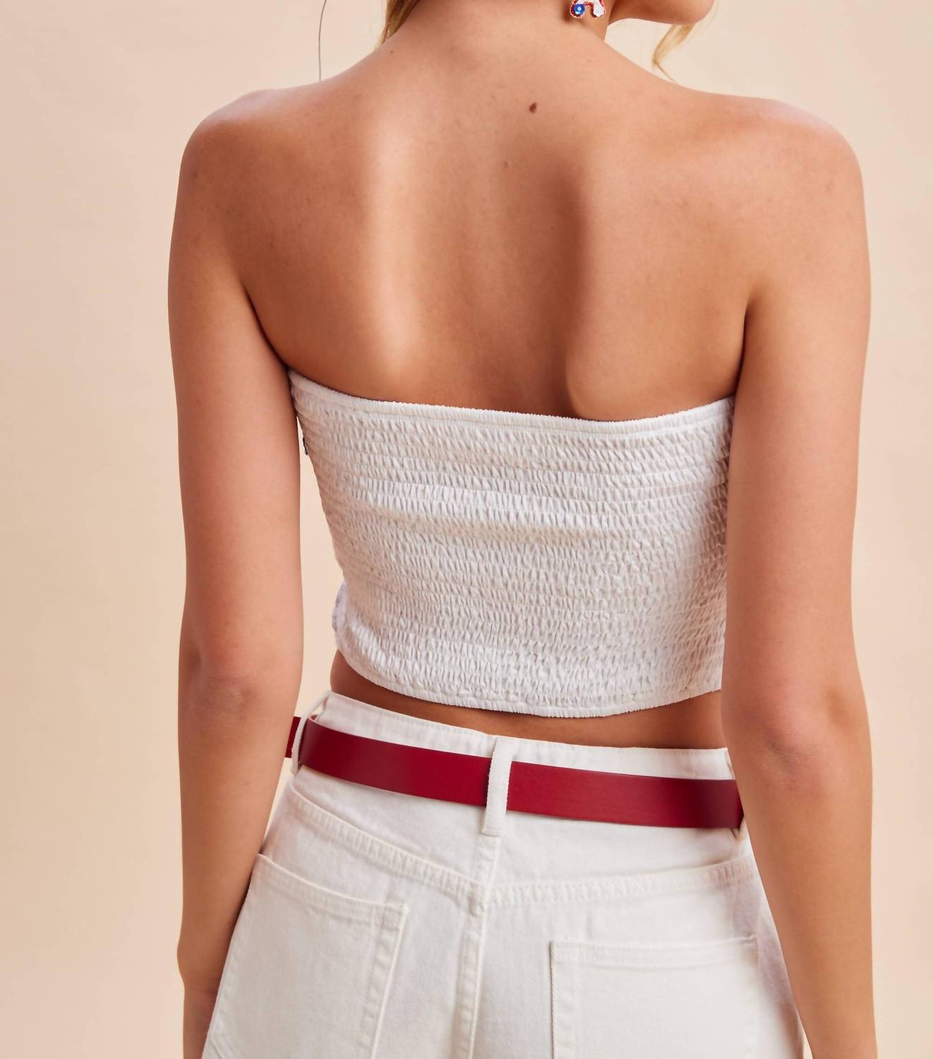 Vanilla Monkey - American Babe Patch Tube Top