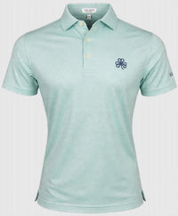 PETER MILLAR Men's Jubilee Polo Top in snow pea - men's shirt