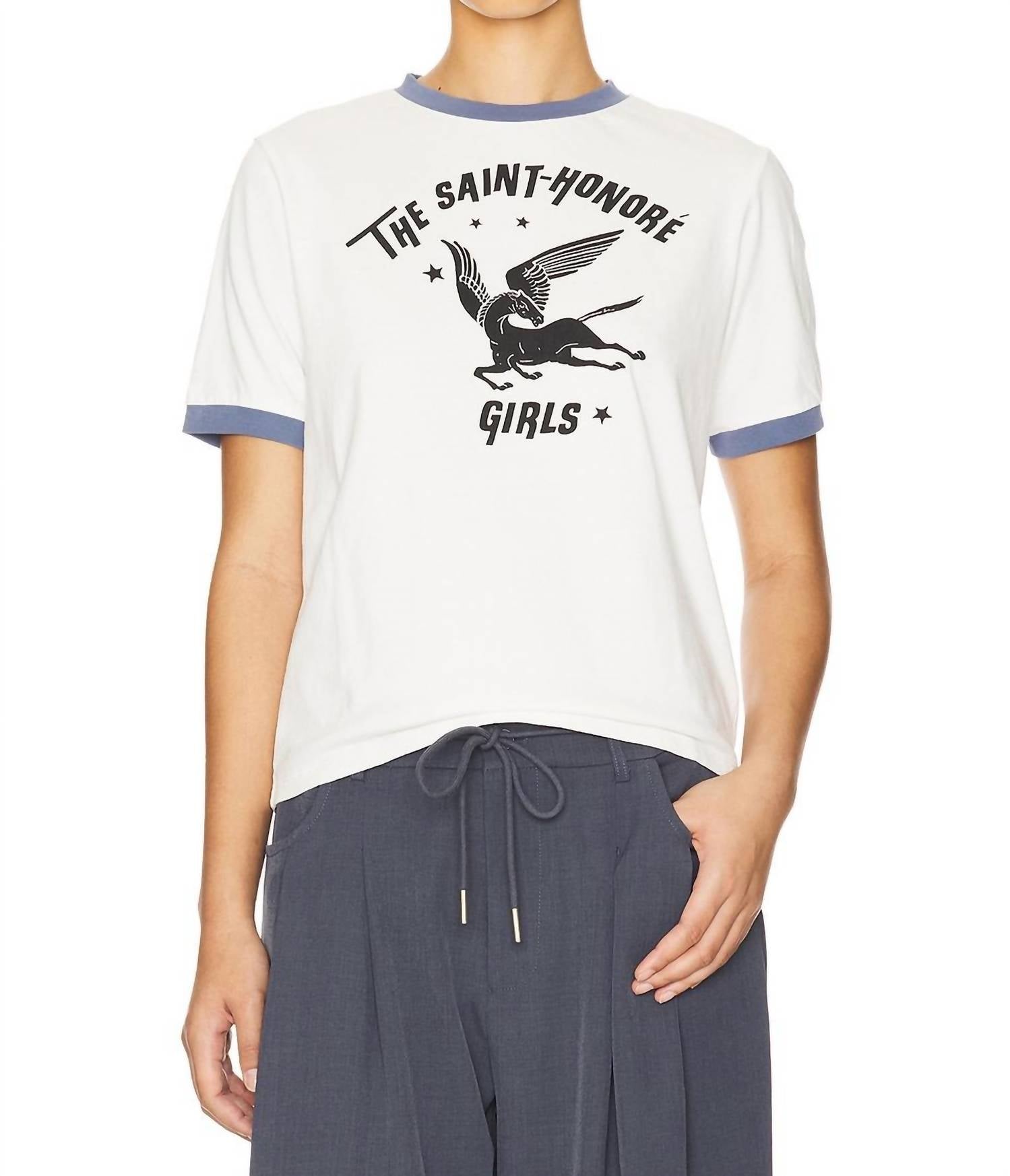 Etre Cecile - St. Honore Girls Ringer T-shirt