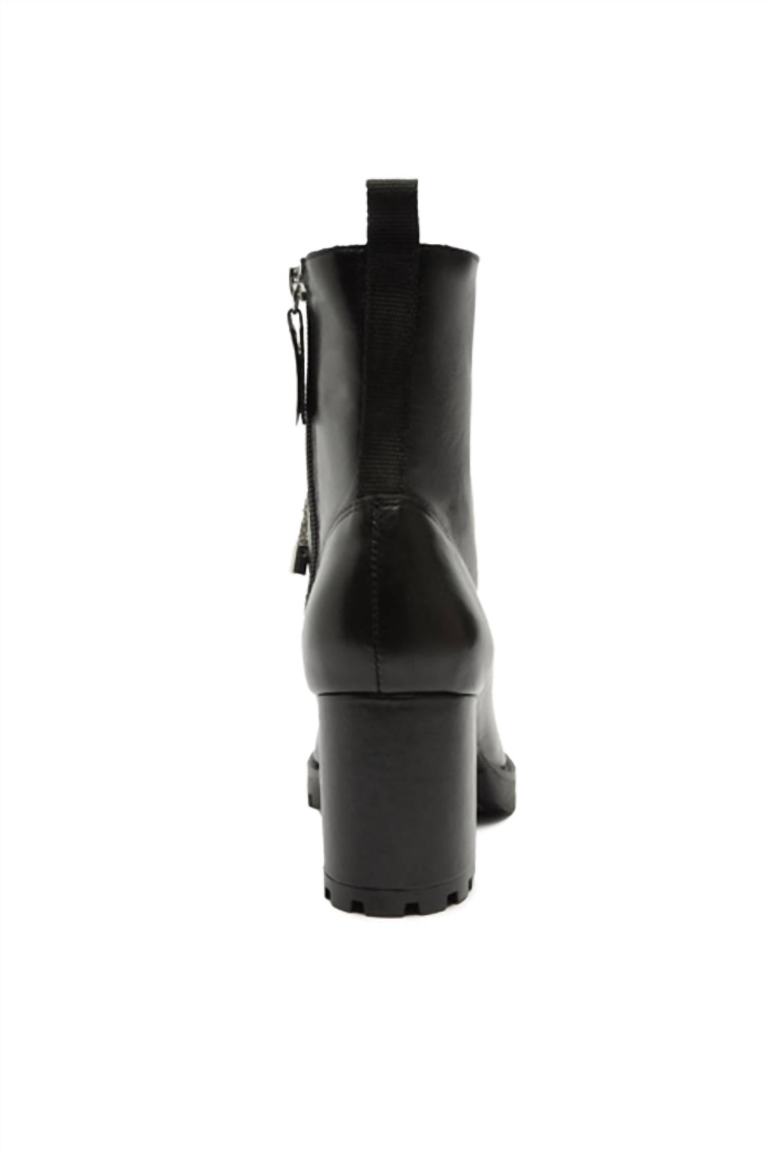 SCHUTZ Women's Kaile Mid Glam Booties in black - women's shoe - view 4