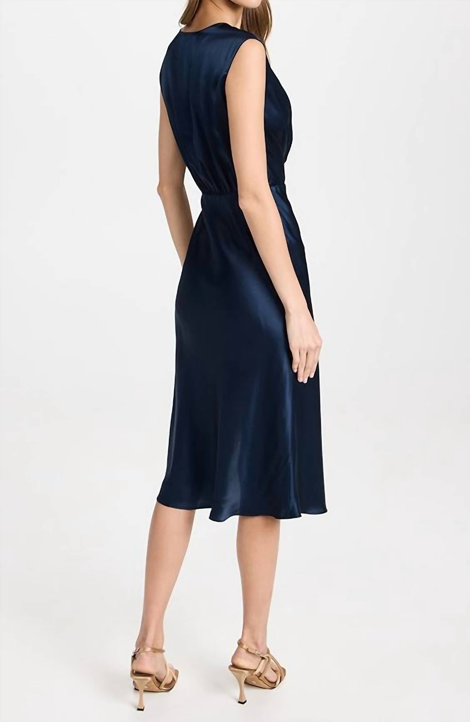 Amanda Uprichard - Matthews V-neck Midi Dress