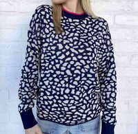 THML Wild Night Sweater in multi - women's sweater - alternate view
