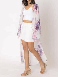 En Creme - Amanda Floral Kimono