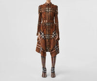 Burberry - Pleated Button-down Shirt Dress