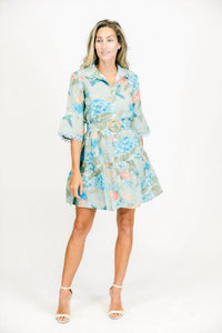 Marigold - Darcy Lotus Mini Dress