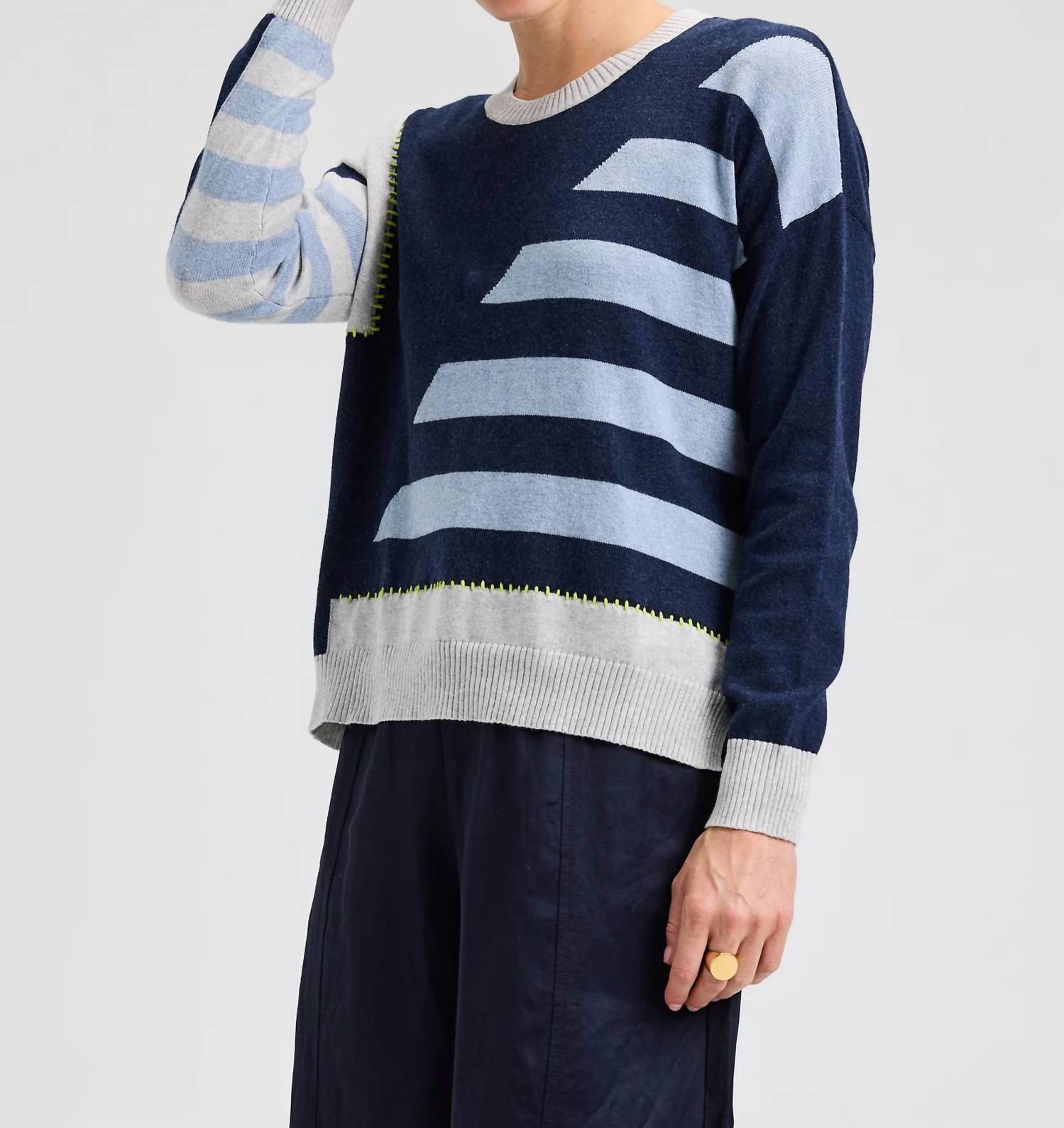 Zaket & Plover - Handwork Stripe Sweater