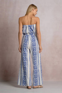 Elan - Gardenia Strapless Jumpsuit