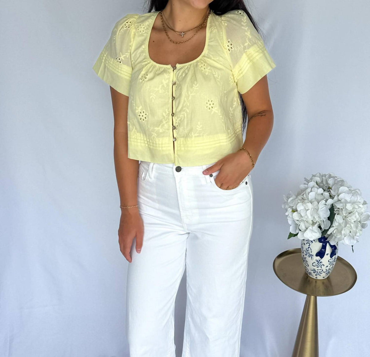 Olivaceous - The Elaine Top