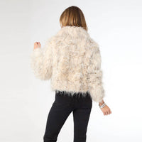 Coco + Carmen - Gianna Hairy Faux Fur Jacket